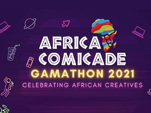 Africacomicade Gamathon Logo