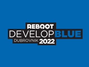 Reboot Develop Blue 2022 Logo Dubrovnik Croatia