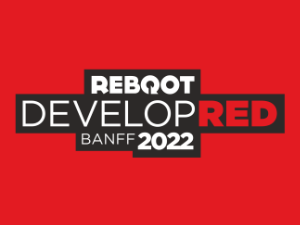 Reboot Develop Red 2022 Logo Banff