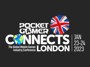 Pocket Gamer Connect London 2023 Logo