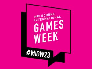 Melbourne Games Week 2023 Logo
