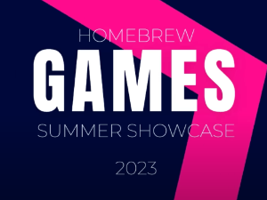 Homebrew Game Showcase 2023 Logo