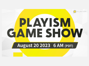 Playism Game Show 2023 Logo