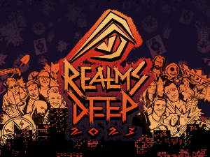 Realms Deep 3D Realms Showcase 2023 Logo