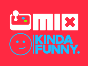 Kinda Funny MIX Spring Games Showcase GDC 2024 Logo