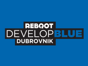 Reboot Develop Blue 2025 Logo