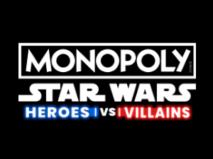 Monopoly Star Wars Heroes Villains Showcase 2026 Logo