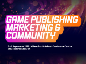 Game Publishing, Marketing & Community United Kingdom London 2026 Logo