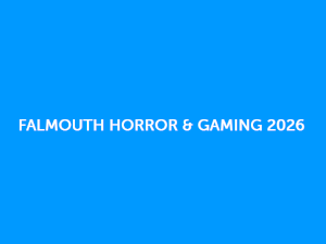 Falmouth Horror & Gaming United Kingdom Cornwall 2026 Logo