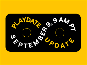 Playdate 2026 September Showcase Logo